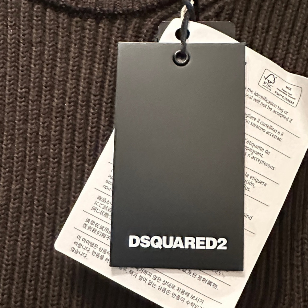 DSQUARED2 Dark Green Sweater Vest NWT - Picture 3 of 6